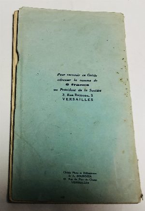 Guide pratique illustré de Versailles. La Société des fêtes Versaillaises