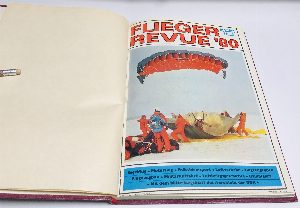 Flieger revue. 1980 г. Авиационный журнал. Подшивка частей журналов. №1, 2,3,4,5,6,7,8,9,10,11,12 за 1980 год
