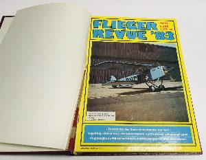 Flieger revue. 1983 г. Авиационный журнал. Подшивка частей журналов. №1, 2,3,4,5,6,7,8,9,10,11,12 