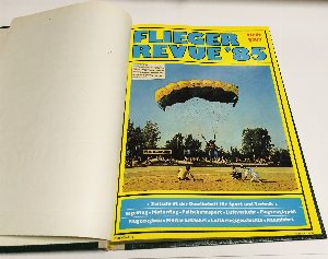 Flieger revue. 1985 г. Авиационный журнал. Подшивка частей журналов. №1, 2,3,4,5,6,7,8,9,10,11,12