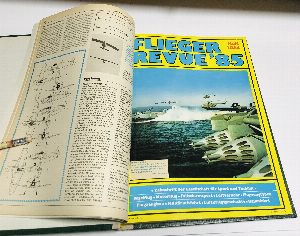 Flieger revue. 1985 г. Авиационный журнал. Подшивка частей журналов. №1, 2,3,4,5,6,7,8,9,10,11,12