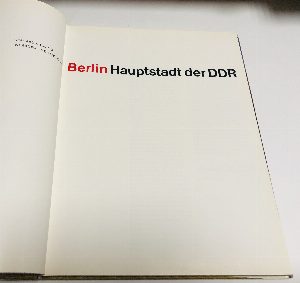 Berlin Hauptstadt der DDR (Берлин столица ГДР).