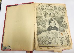 Полное собрание сочинений Н. В. Гоголя в одном томе. С жизнеописанием писателя, портретами, рисунками, относящимися к его жизни и с 32 отдельными картинами художника В. А. Табурина.