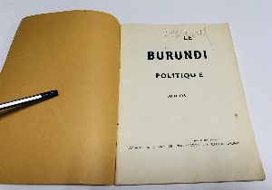 Le Burundi politique / Политика Бурунди