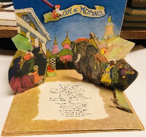 Басни дедушки Крылова. Книжка-панорамка