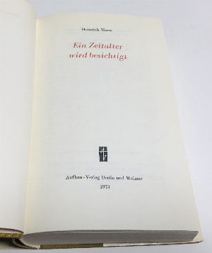 Ein Zeitalter wird besichtigt / Обзор века