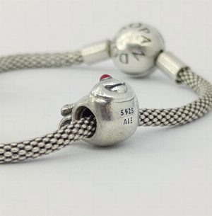 Серебряный шарм "Олень Рудольф" PANDORA