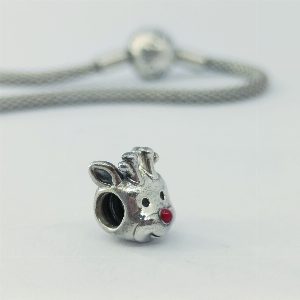 Серебряный шарм "Олень Рудольф" PANDORA