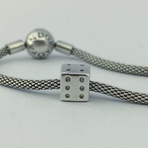 Серебряный шарм "Lucky Dice". PANDORA
