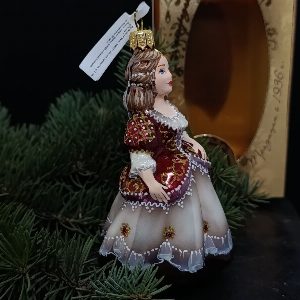 Редкая елочная игрушка от фабрики "Ариэль" "Принцесса"