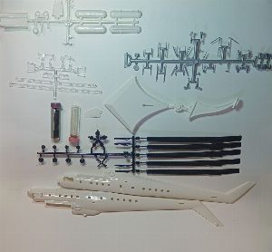 Сборная модель вертолёта МИ-10К, ГДР. PLASTICART/ПЛАСТИКАРТ 1:100