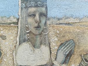 Картина "Миф" художницы Валерии Коцаревой. Холст, масло. 1994 год