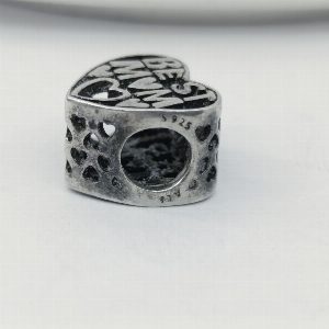 Серебряный шарм "Best Mom" PANDORA 