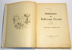 Aventures de Robinson Crusoe./ Приключения Робинзона Крузо.