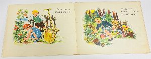 Wir denken nach. Mit Farbe und Zeichenstift./ Мы думаем. Краской и карандашом.