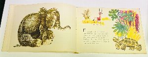 Der ungeschickte kleine Elefant./ Неуклюжий слоненок.